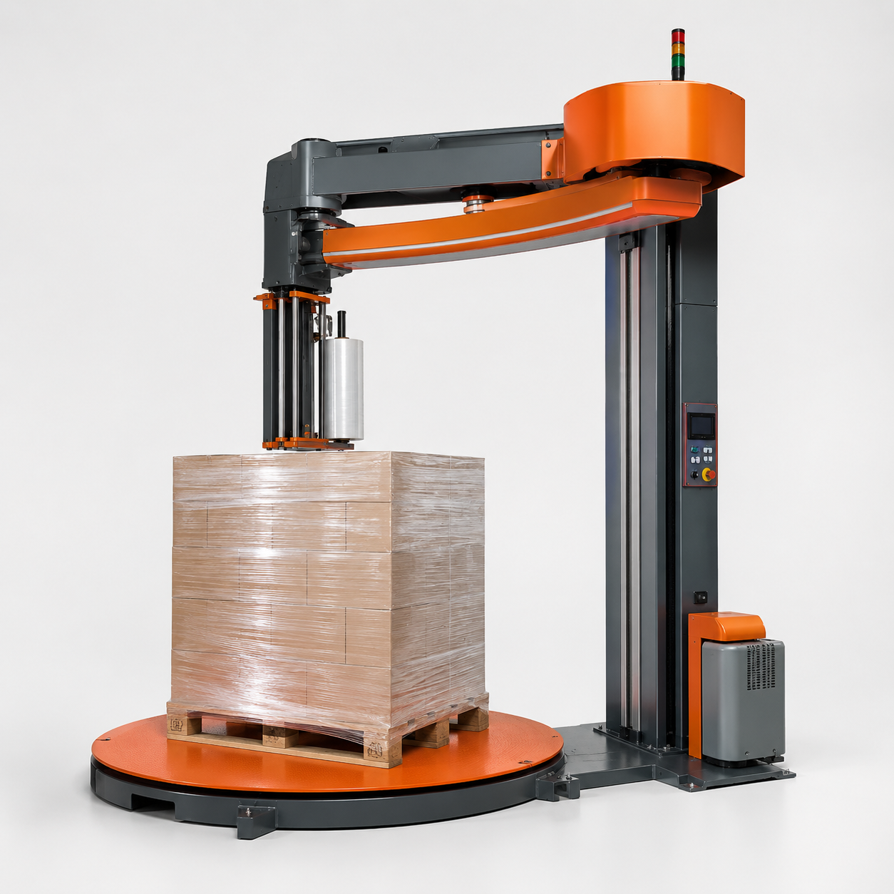Máquina envolvedora de pallets