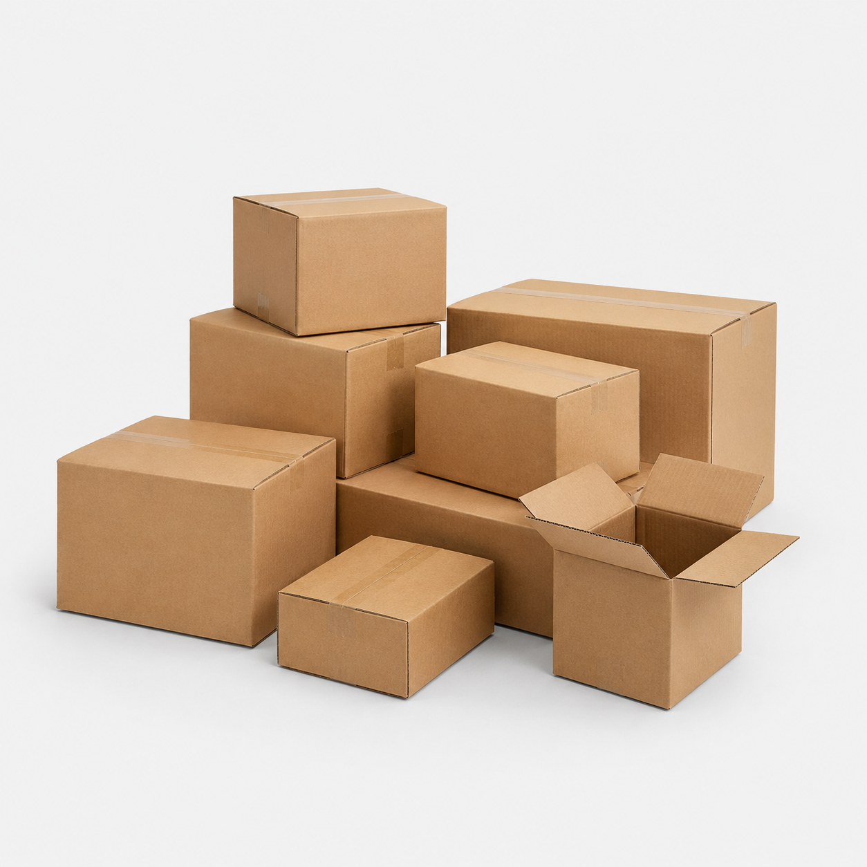 Cajas de cartón corrugado